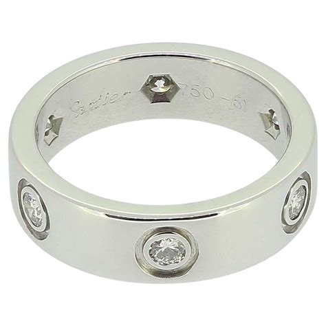 buy cartier ring box|cartier 6 diamond love ring.